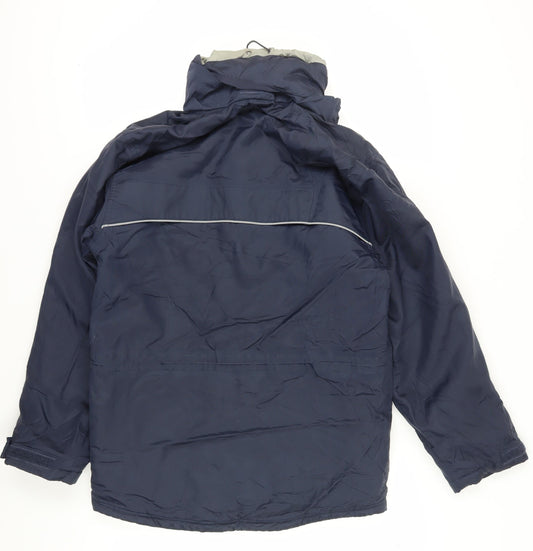 Helly Hansen Men's Blue S Waterproof Parka Jacket