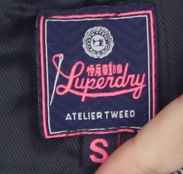 Superdry Women's Grey Tweed Sheath Dress S