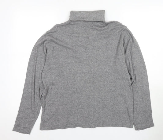 Mens UK Size S James Pringle Grey Cotton Blend T-Shirt