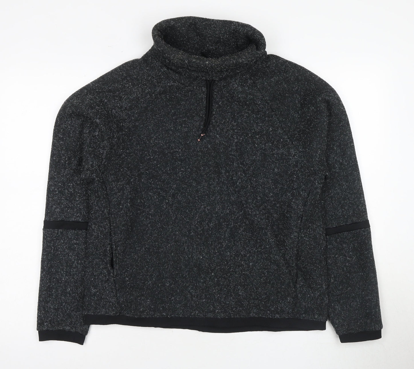 Nike Grey Unisex L Pullover Sweatshirt, Autumn/Winter Casual