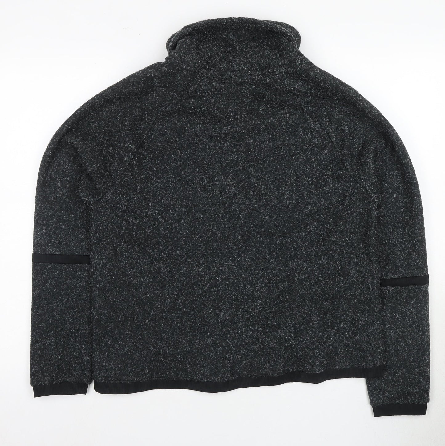 Nike Grey Unisex L Pullover Sweatshirt, Autumn/Winter Casual