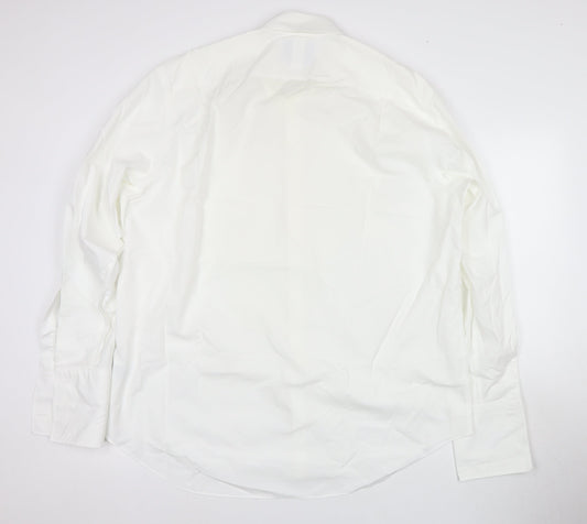 Charles Tyrwhitt Men's White Classic Dress Shirt