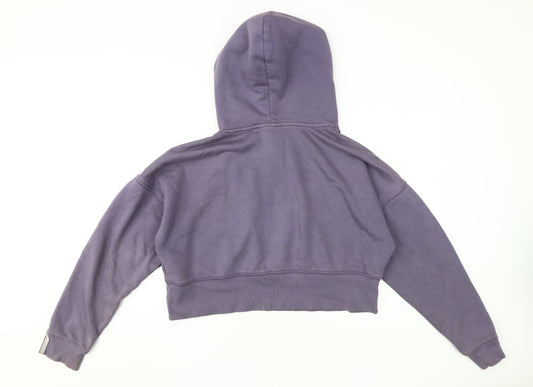 Adidas Women's Purple Pullover Hoodie Size 10