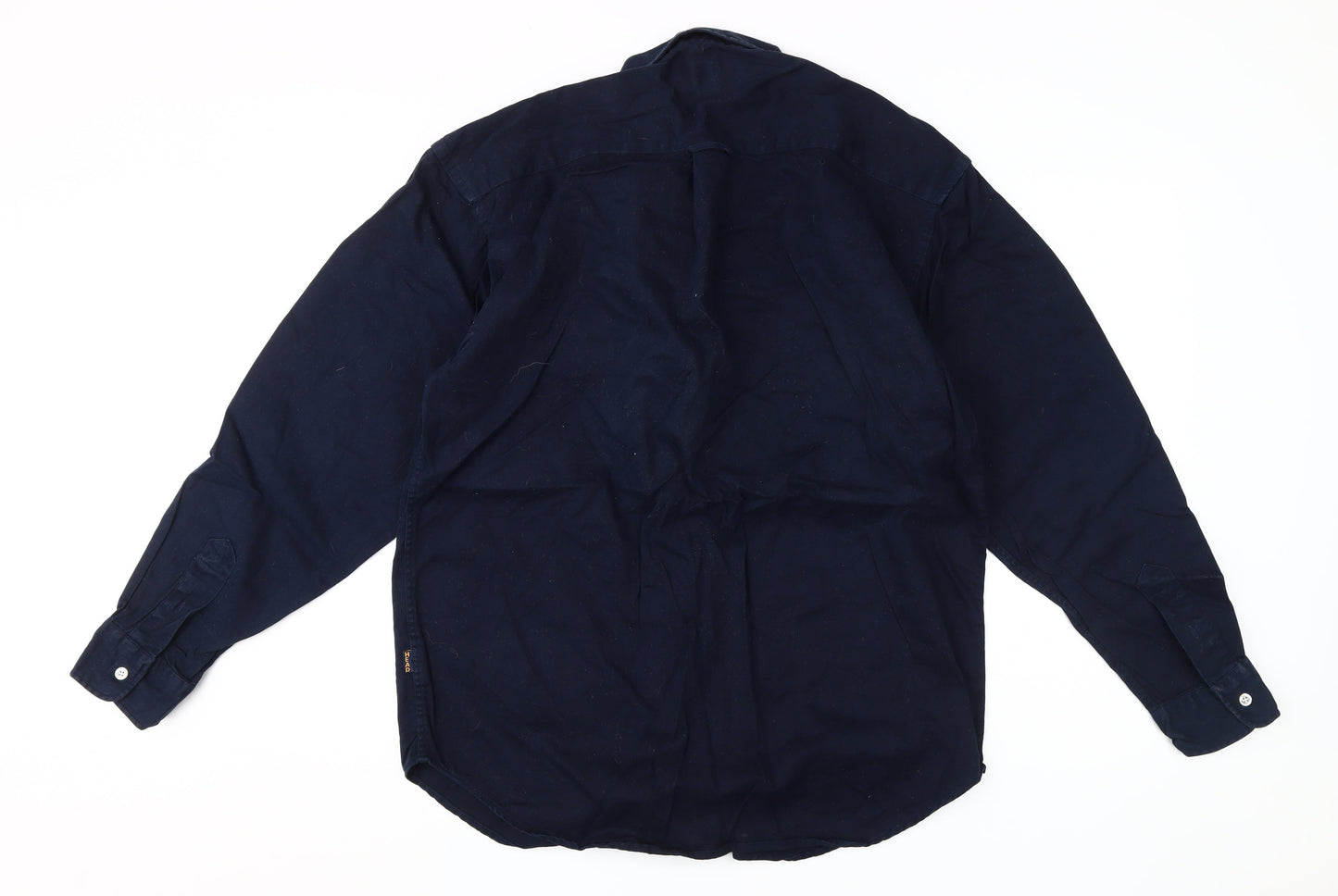 Head Originals Men's Blue M Cotton Casual Shirt