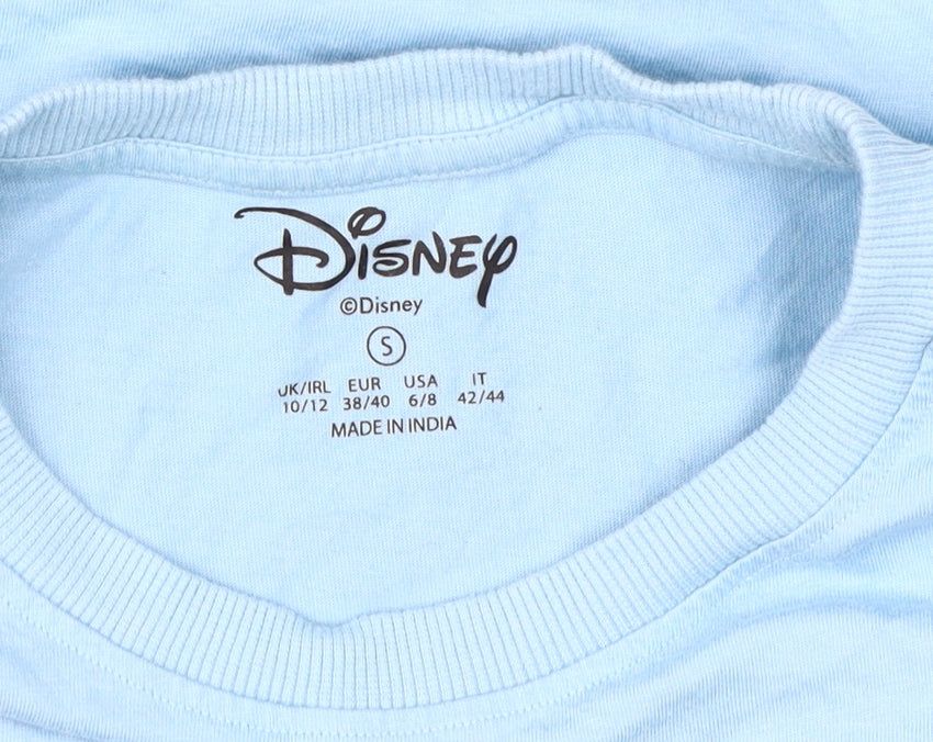 Disney Women's Blue Stitch Graphic T-Shirt, Size S