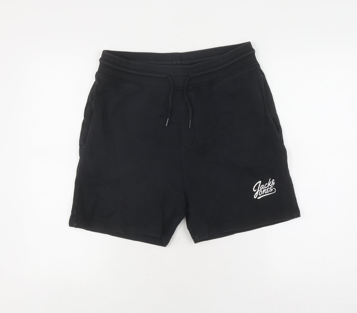Jack & Jones Men's Black Sweat Shorts Size S