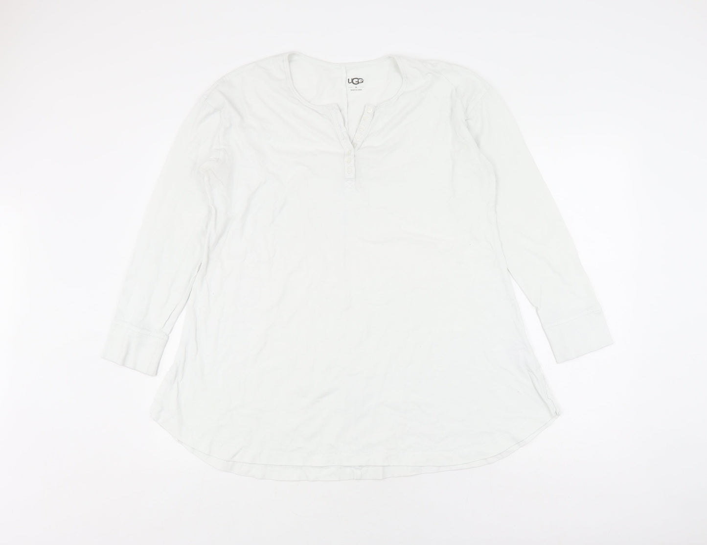 UGG Women's M White Long Sleeve Top