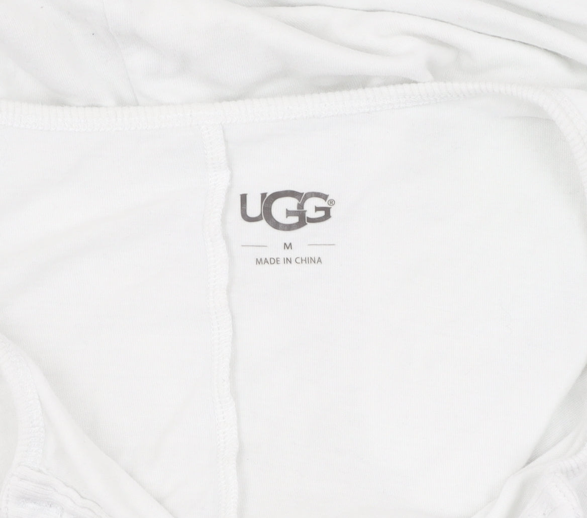 UGG Women's M White Long Sleeve Top