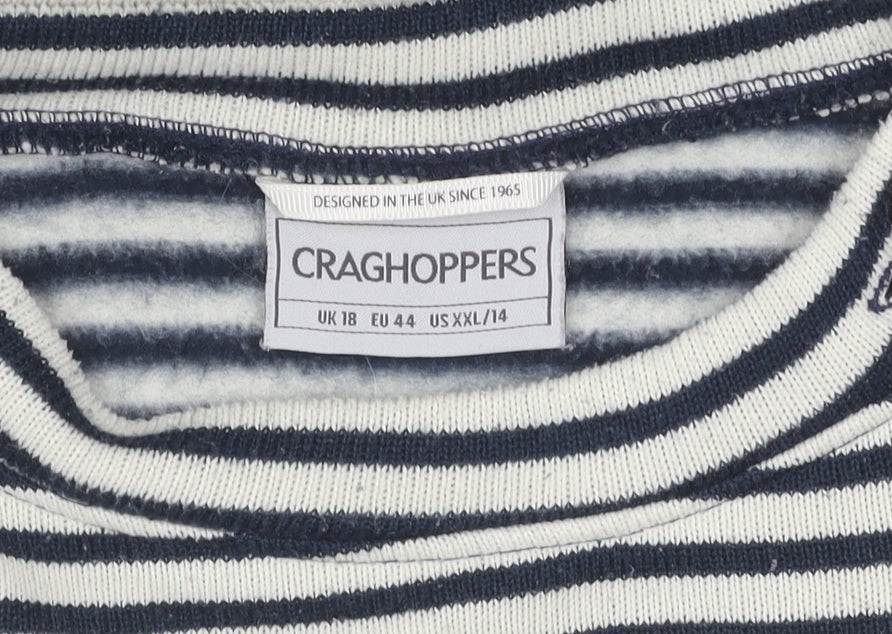 Craghoppers Women's Striped Pullover Jumper, UK 18