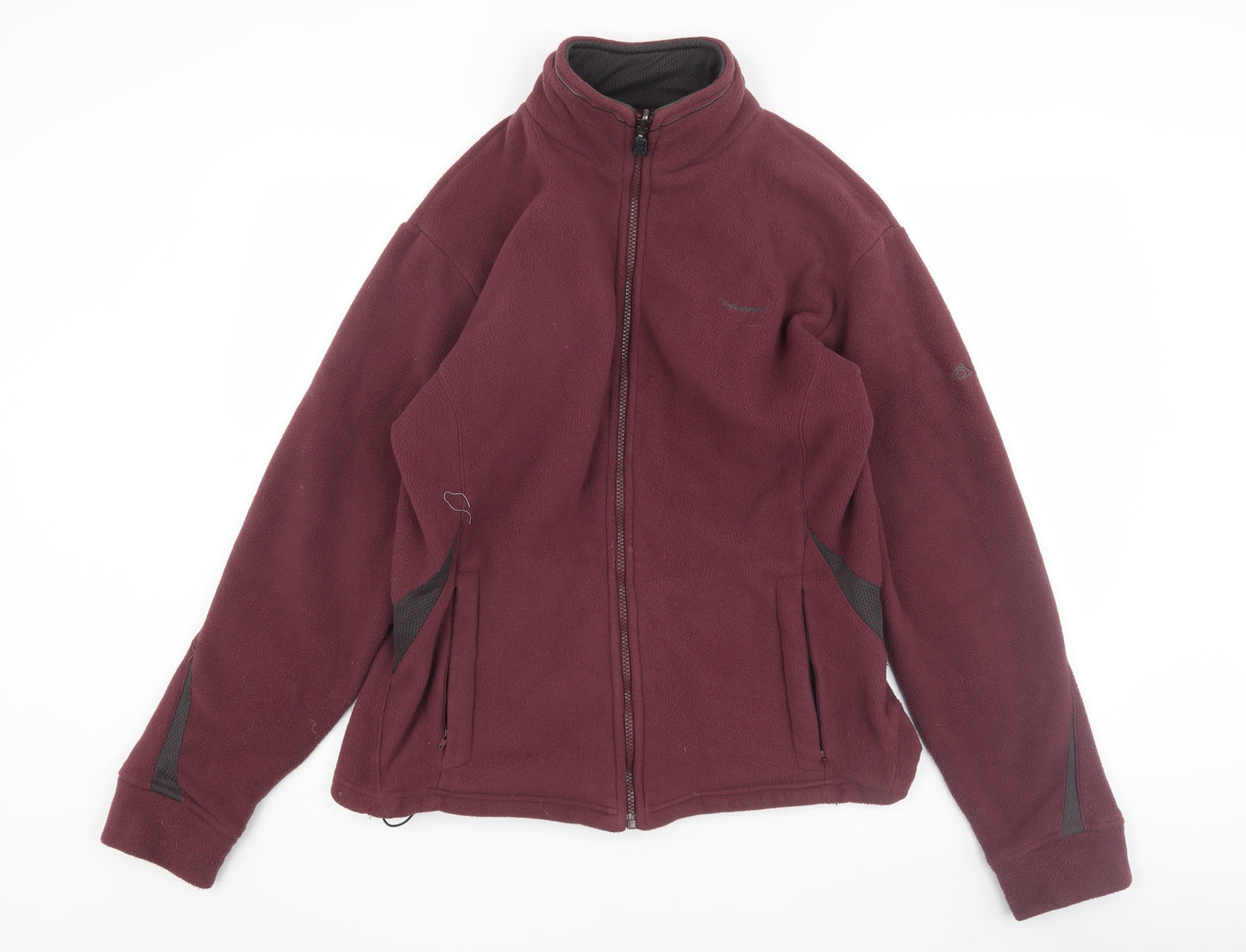 Craghoppers Men's Red Fleece Jacket Size S