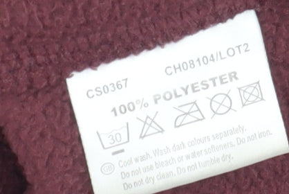 Craghoppers Men's Red Fleece Jacket Size S