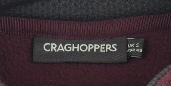 Craghoppers Men's Red Fleece Jacket Size S