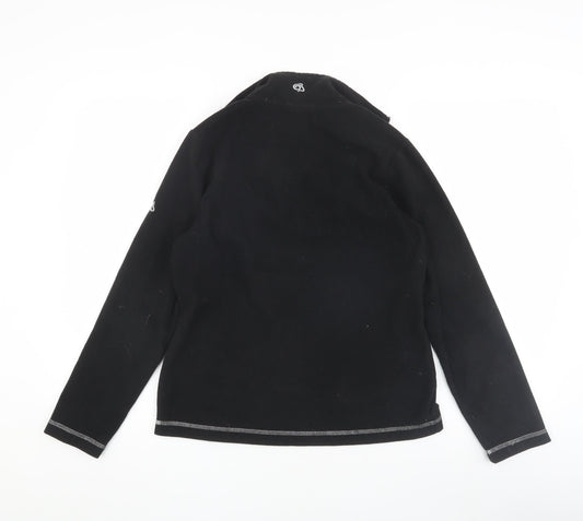 Craghoppers Women's Black Fleece Pullover Sweatshirt Size 10