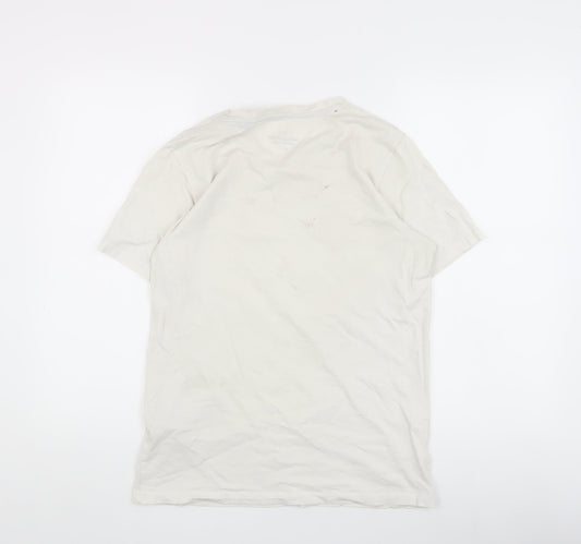Jack & Jones Boys White Crew Neck T-Shirt - Size 16 Years