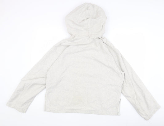 Uniqlo Men's Grey Hoodie S - Cotton Pullover