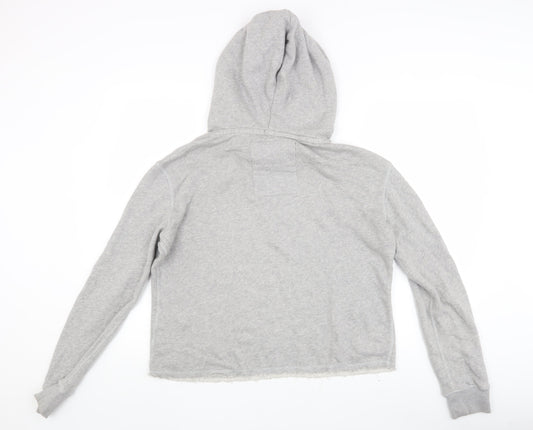 Superdry Grey Pullover Hoodie S Unisex Adults