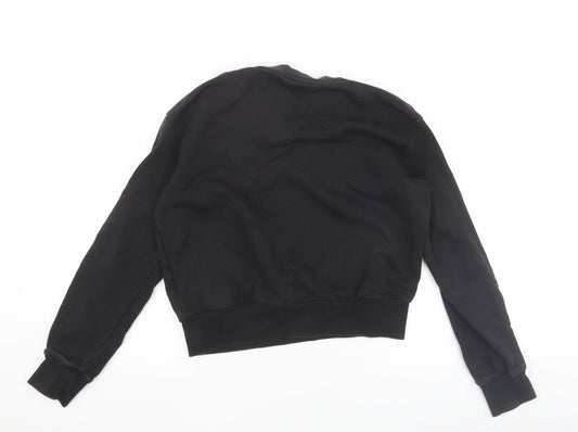 Calvin Klein Women's Black Pullover Sweatshirt S