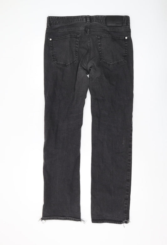 BOSS Men's Black Jeans 32/32 Dark Wash Denim