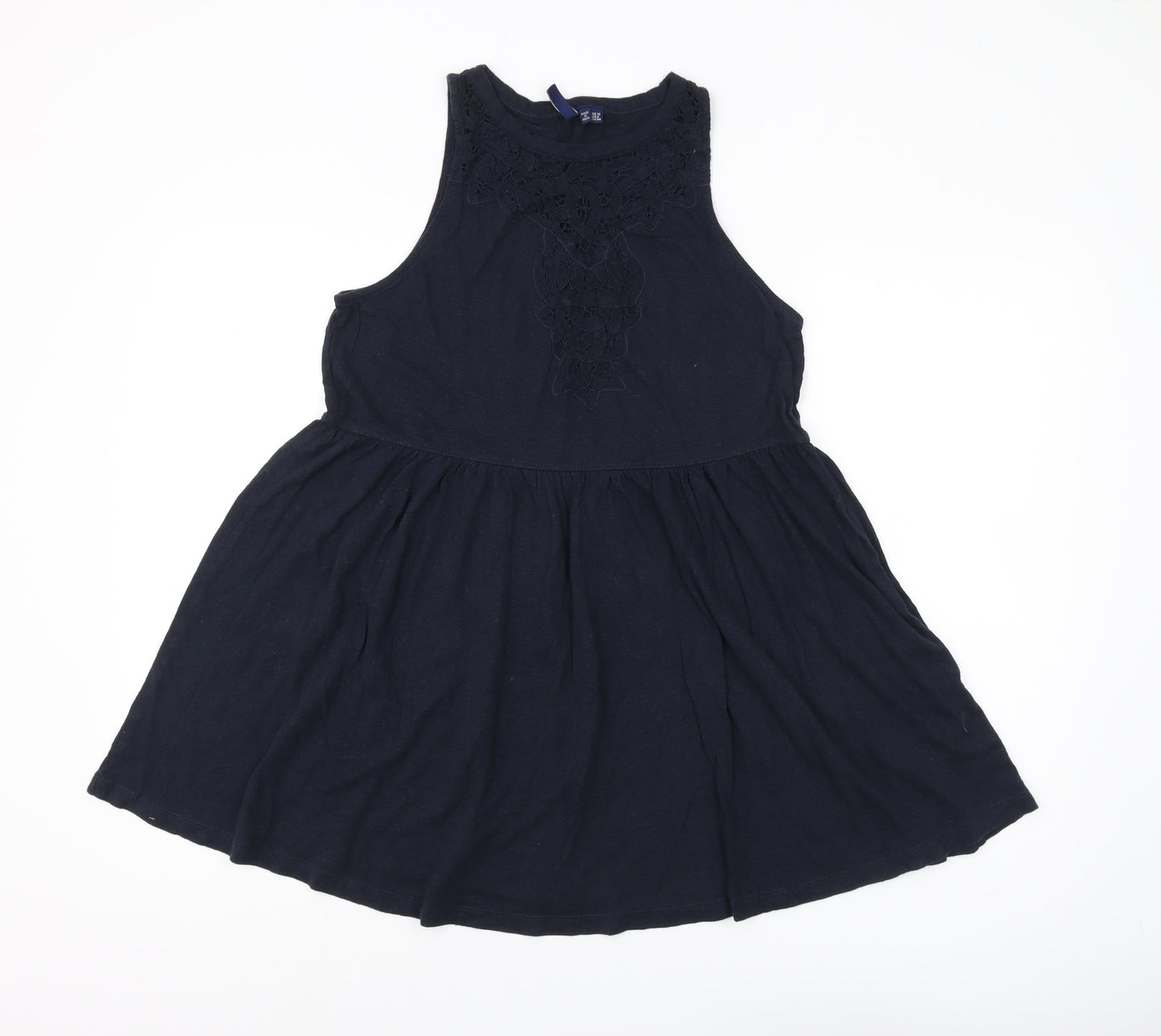 Superdry Women's Black Sleeveless Tank Top Size 10