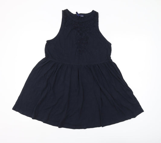 Superdry Women's Black Sleeveless Tank Top Size 10