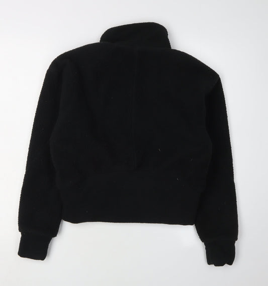 Adidas Women's Black Fleece Jacket 2XS Sports Casual