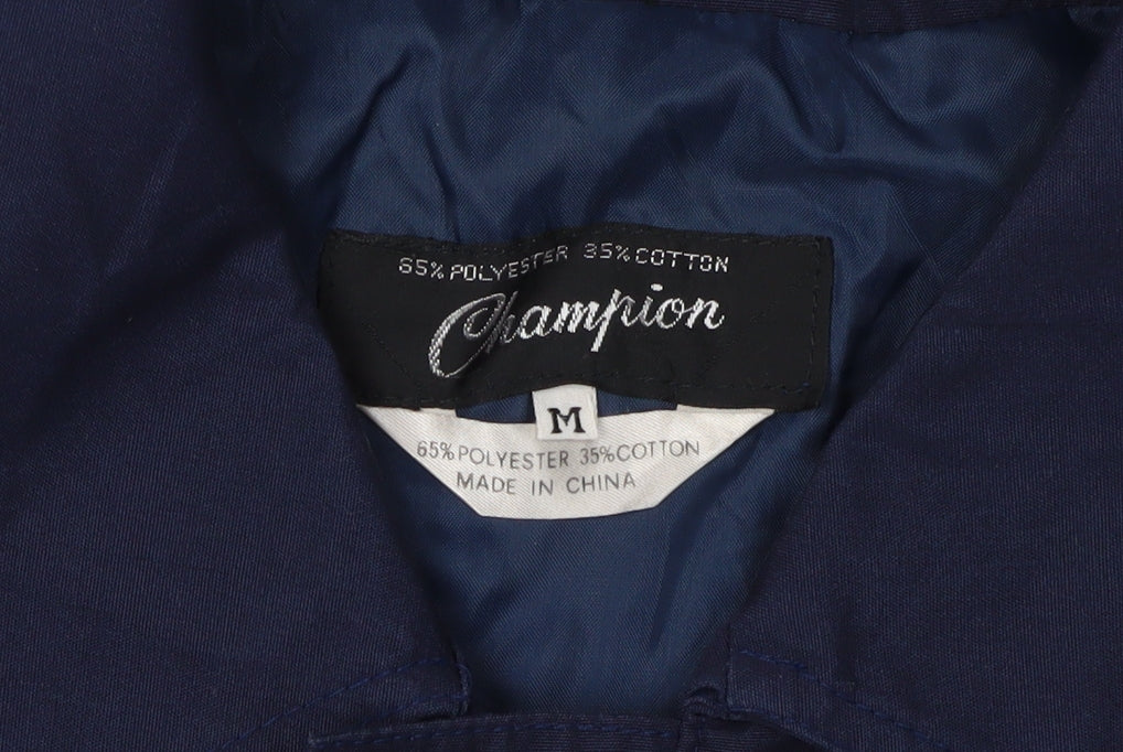 Champion Men's Blue Basic Jacket Medium