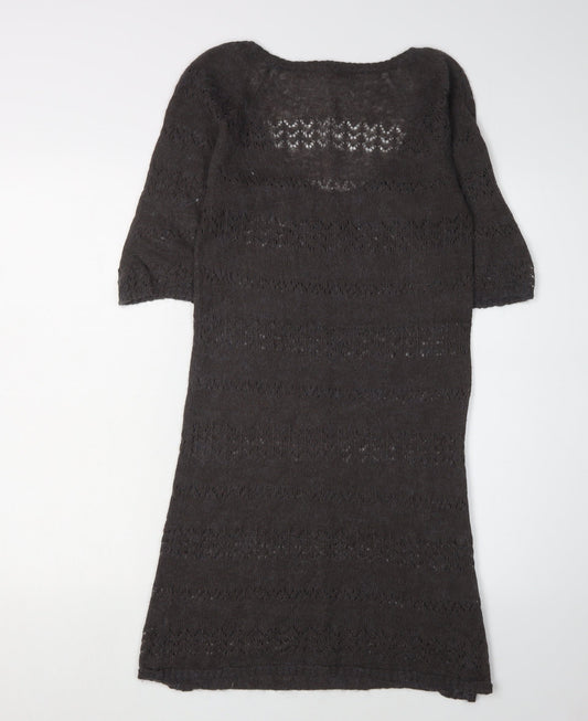 White Stuff Women's Black Knit Dress Size 10