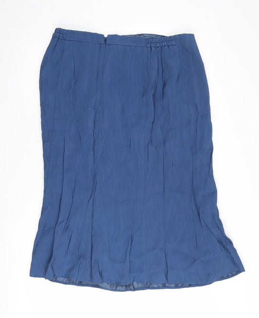 Via Veneto Women's Blue Skirt, Size 18