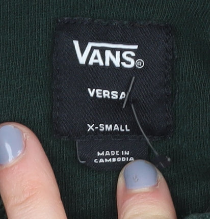 Vans Men's Green Pullover Hoodie XS
