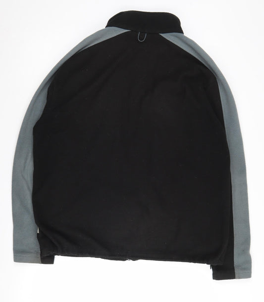 Trespass Men's Black Fleece Jacket L Size Casual