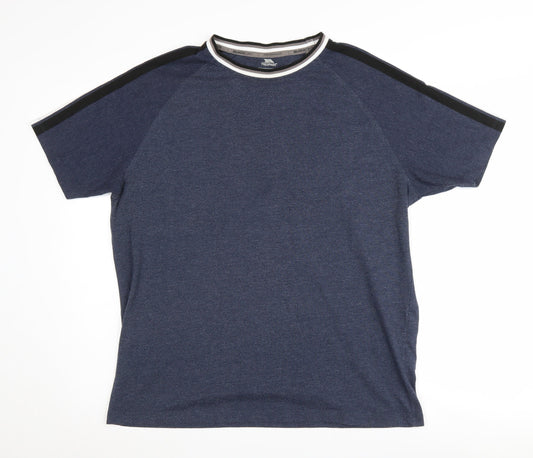 Trespass Men's Blue Quick Dry T-Shirt - Size L