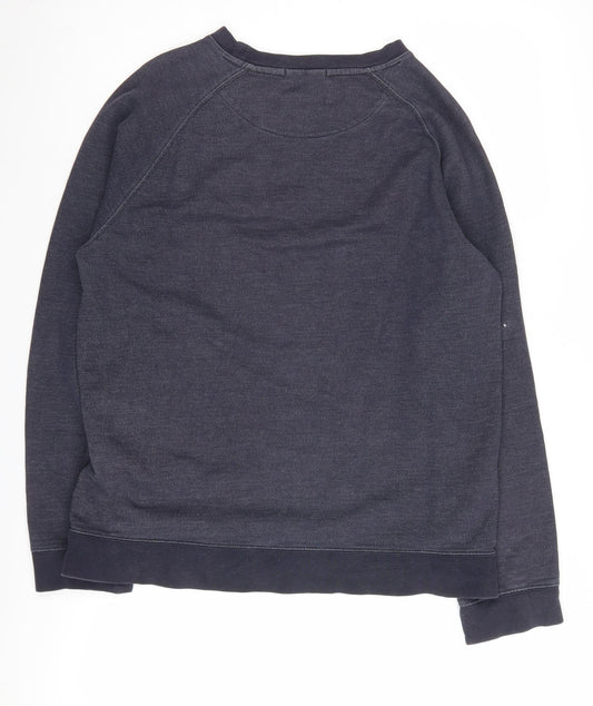 DKNY Men's Black Pullover Sweatshirt - Size L