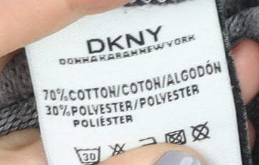 DKNY Men's Black Pullover Sweatshirt - Size L