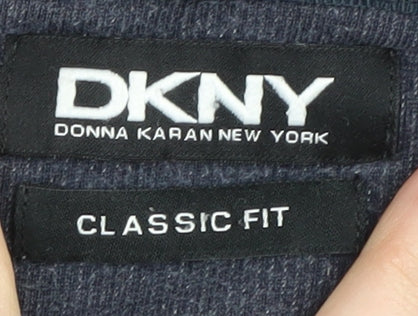DKNY Men's Black Pullover Sweatshirt - Size L