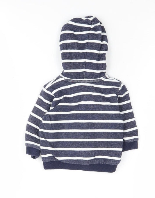 Jasper Conran Unisex Baby Blue Striped Jumper 3-6 Months