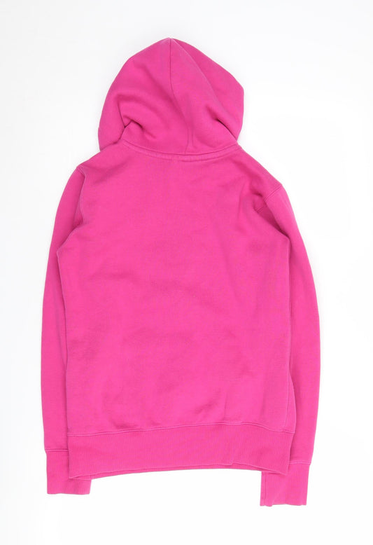 Womens UK S Regular TOG24 Pink Pullover Hoodie