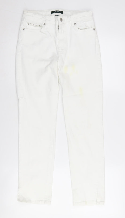Lauren Ralph Lauren Women's White Jeans Size 4