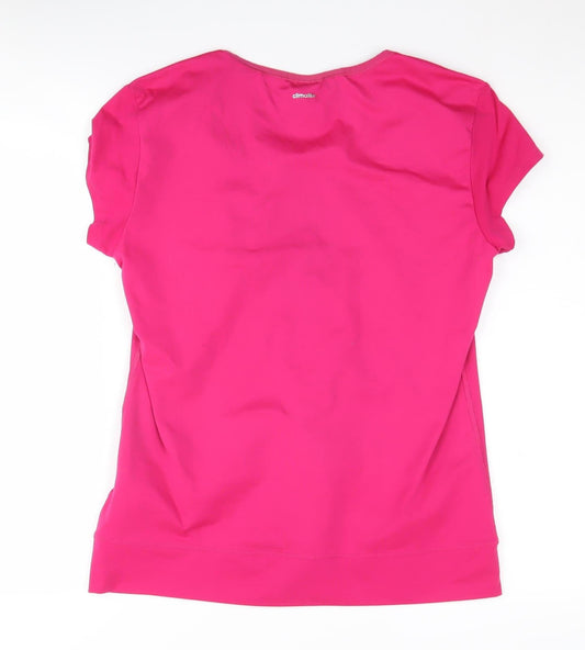 Adidas Women's Pink Short Sleeve T-Shirt M
