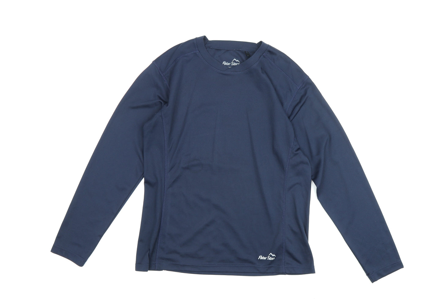 Peter Storm Men's Blue Long Sleeve Activewear T-Shirt Size 14