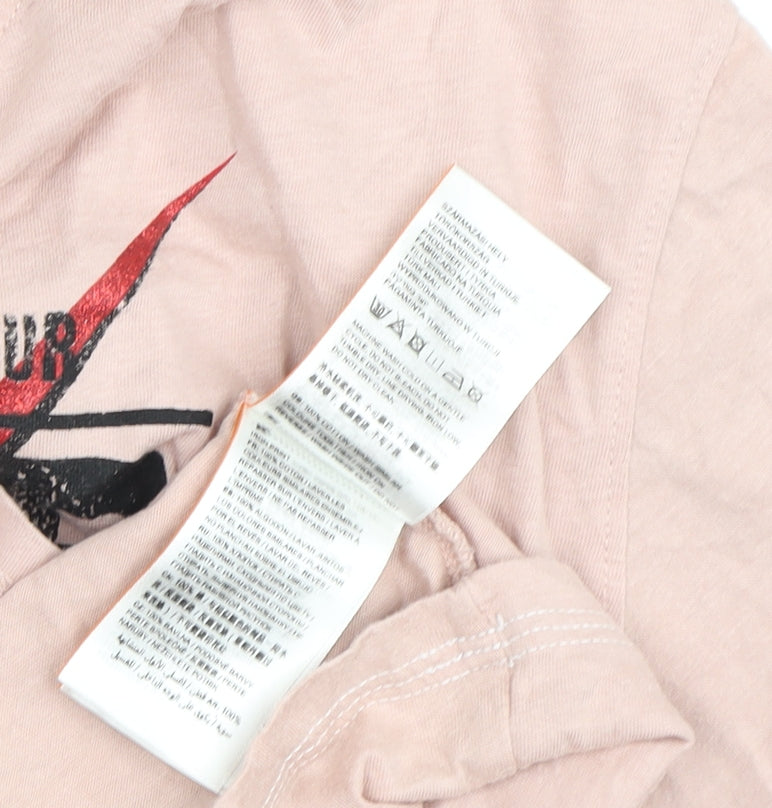 Superdry Women's Pink Relaxed T-Shirt UK 10