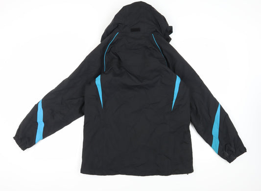 Glacier Point Women's Black Parka Jacket Size 14