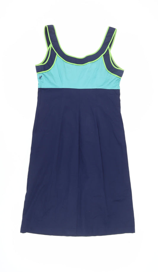 Boden Women's Blue Sheath Dress, Size 12, Spring Style