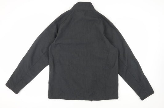 Kirkland Signature Men's Black Jacket, L, Full Zip