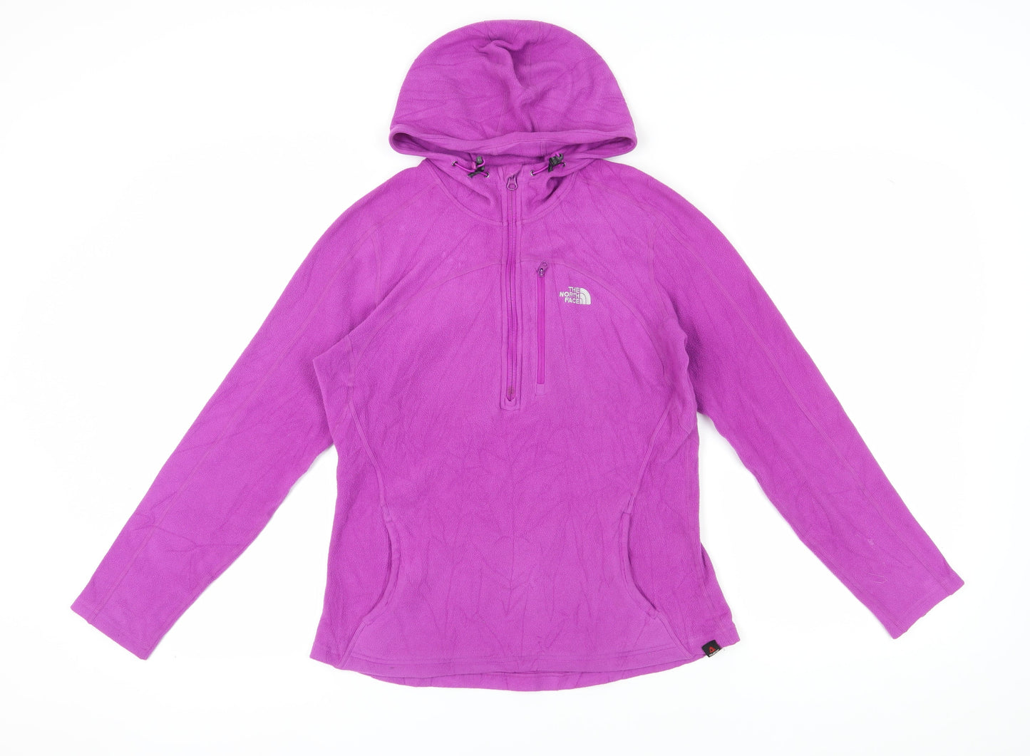 The North Face Women's Purple Pullover Hoodie L