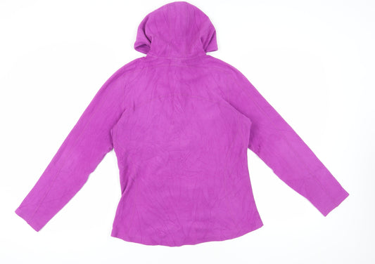 The North Face Women's Purple Pullover Hoodie L