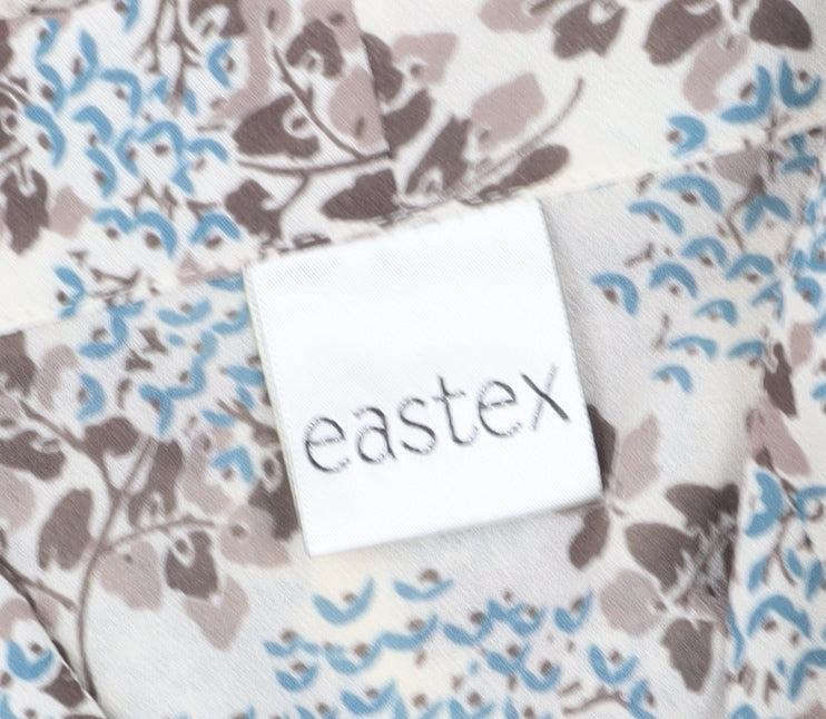 Eastex Women's Multicoloured Floral Button-Up