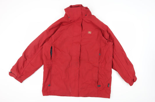 Trespass Men's Red XL Waterproof Parka Jacket
