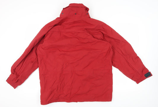Trespass Men's Red XL Waterproof Parka Jacket