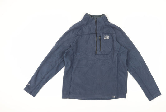 Karrimor Men's Blue Fleece Pullover Sweatshirt S