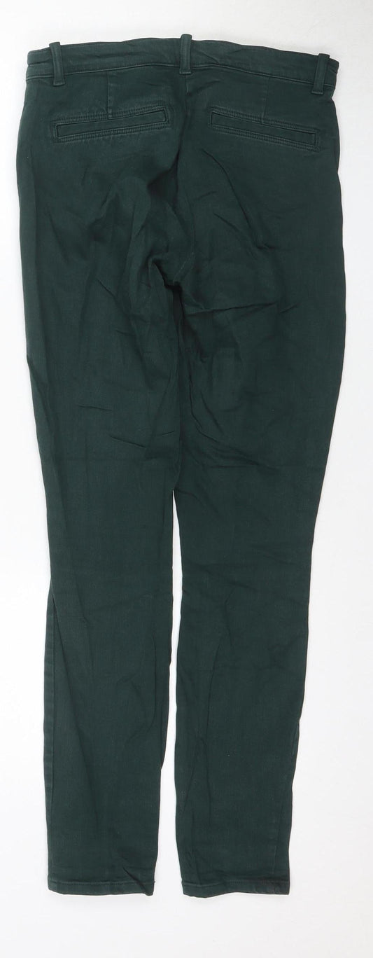Gap Women's Green Skinny Jeans, Size 4, Cotton Blend